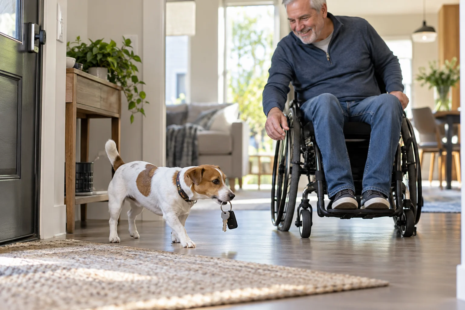 An Inspiration to Service Dogs--Jesse, the Jack Russell Terrier!